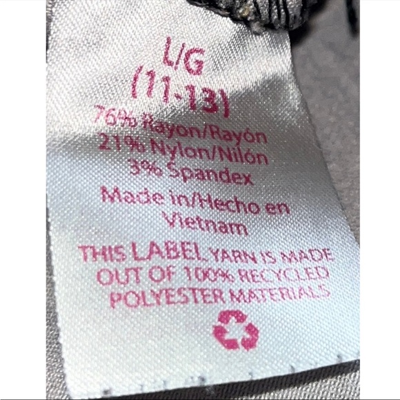 No Boundaries Yellow Plaid Skinny Pants Juniors Size L (11-13) - Picture 4 of 5